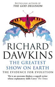 The Greatest Show on Earth: The Evidence for Evolution